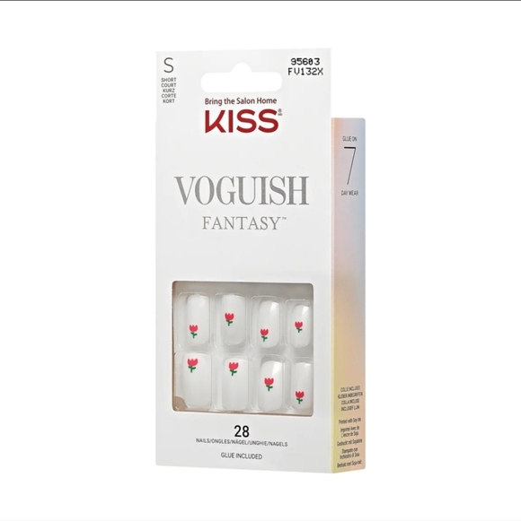 Kiss Other - KISS Voguish Fantasy Press On Glue Nails In Clocks
